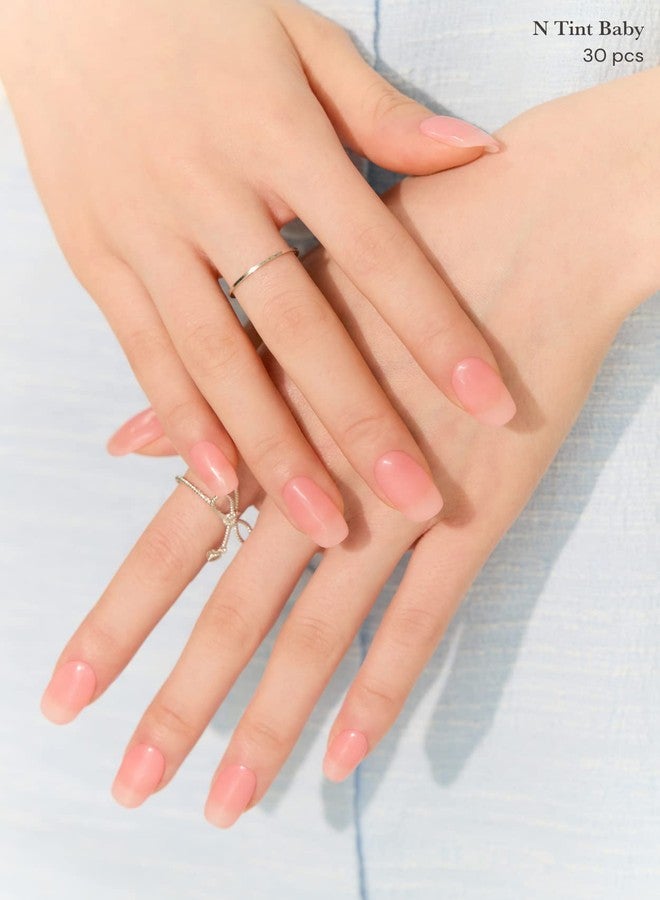 اوهورا شرائط جل الأظافر شبه المعالجة من أوهورا (لون وردي فاتح للأطفال) - لون وردي، متوافق مع جميع مصابيح الأشعة فوق البنفسجية/LED، جودة صالونات التجميل، يدوم طويلاً، سهل الاستخدام والإزالة - يتضمن قطعتين لتحضير الأظافر، ومبرد أظافر، وعصا خشبية - Image 4